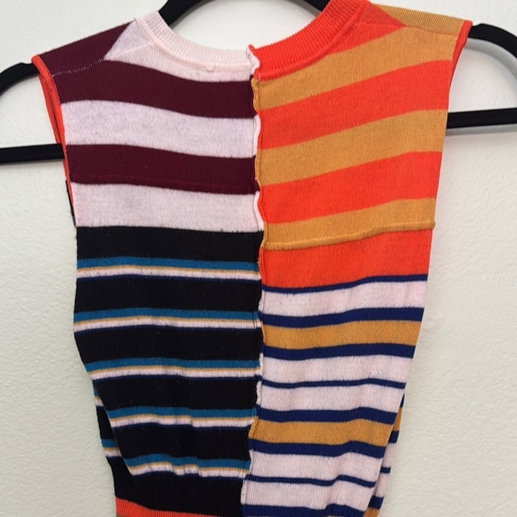 Marni size 40 (IT) 4 (US) Colorful Striped Sleeveless Dress - Picture 10 of 11